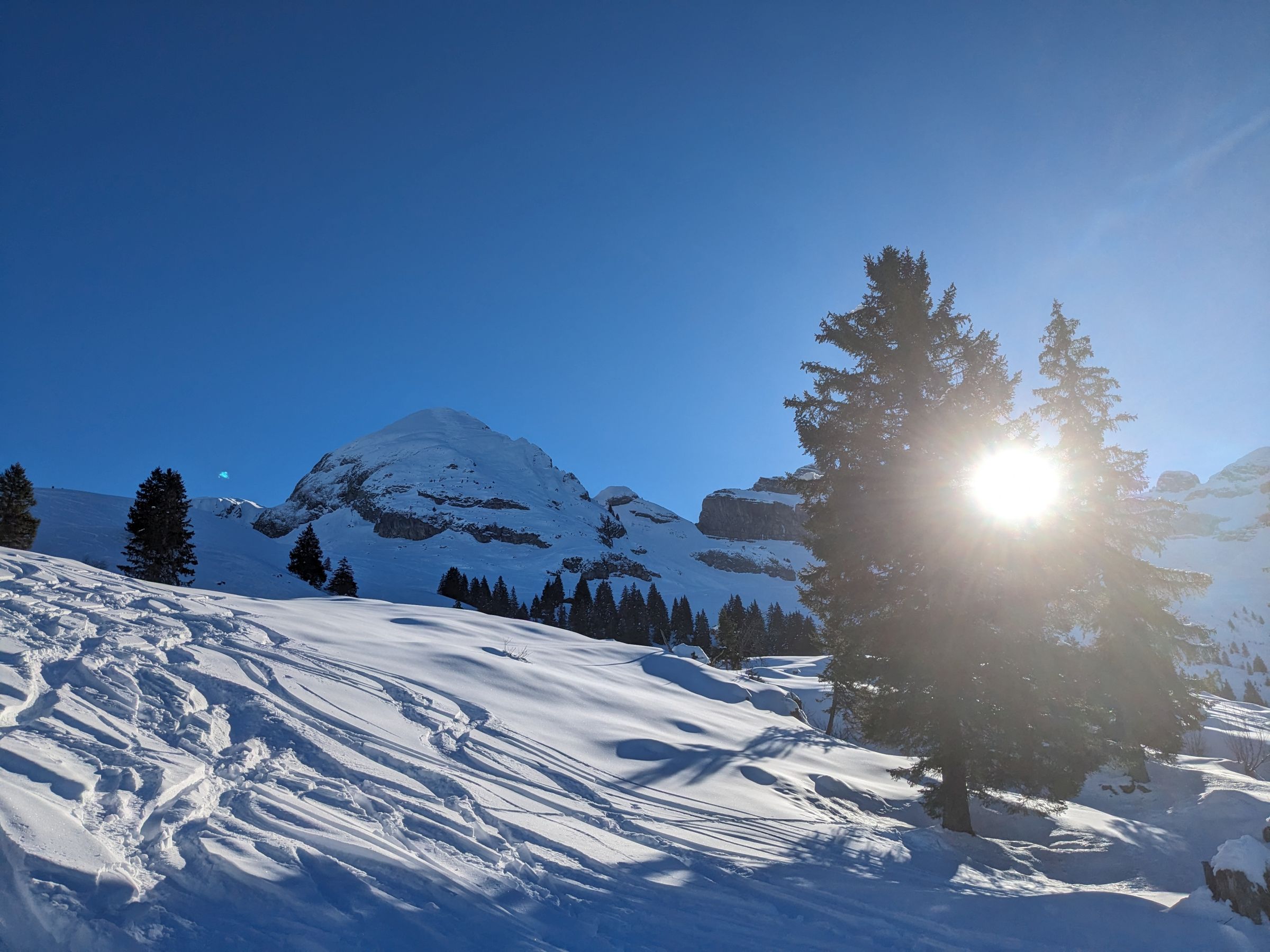 oben sonne